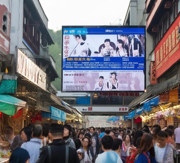 集安商贸街，新闻与社会的交织